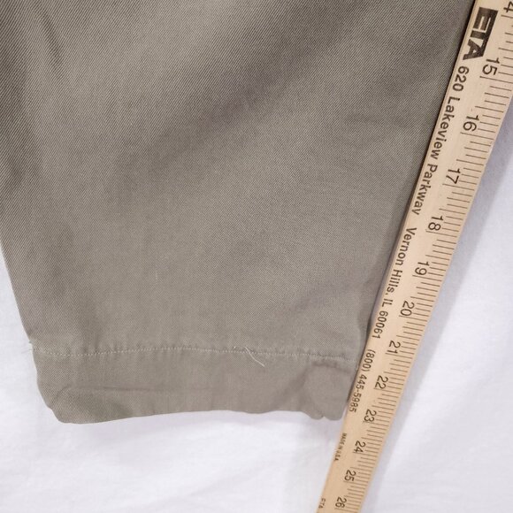 Cypress Grove Pants Womens 10 Beige 100% Silk Pleated Dress Trousers Classic 23" - Picture 8 of 15